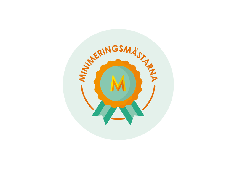 Minimeringsmästarnas logotyp.