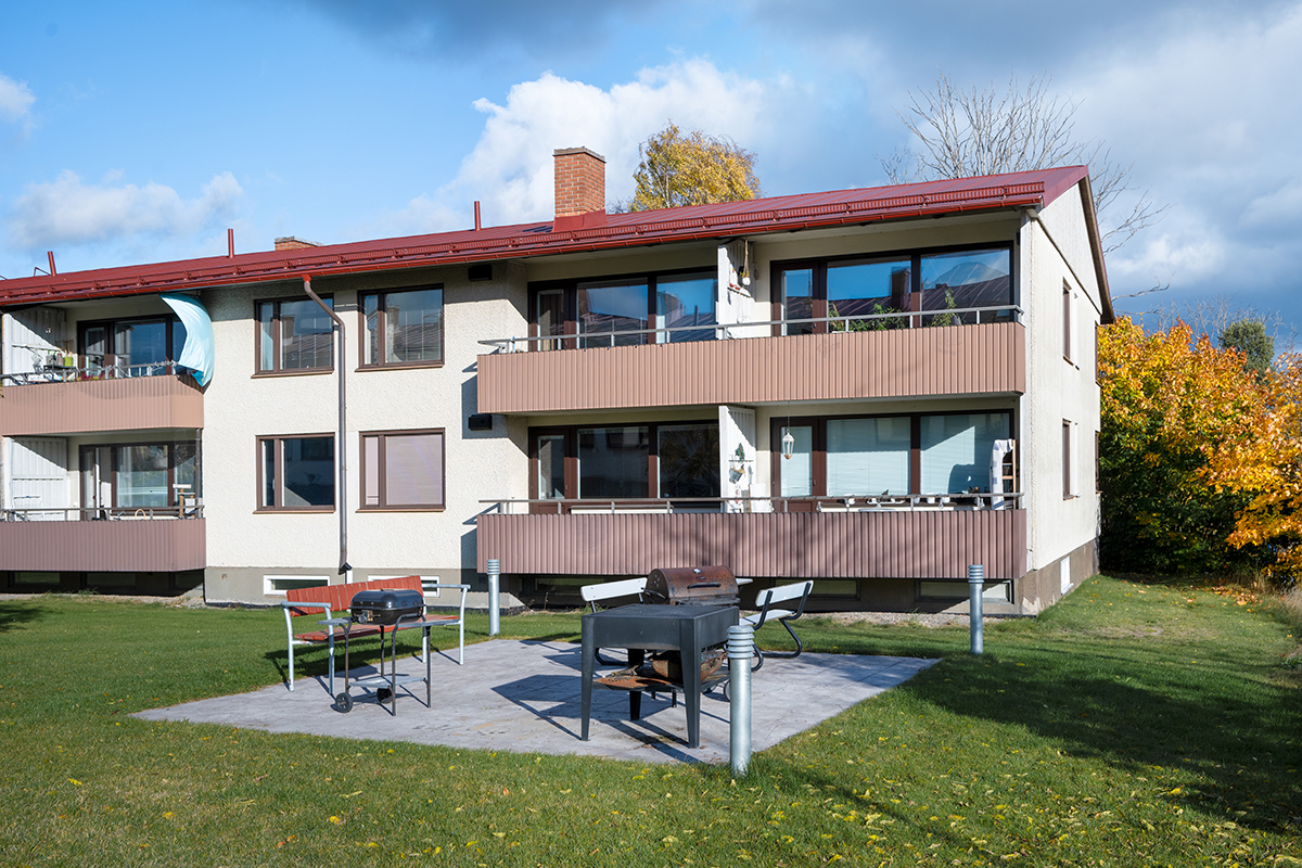 Vy över Malmvägen och Bråviken.