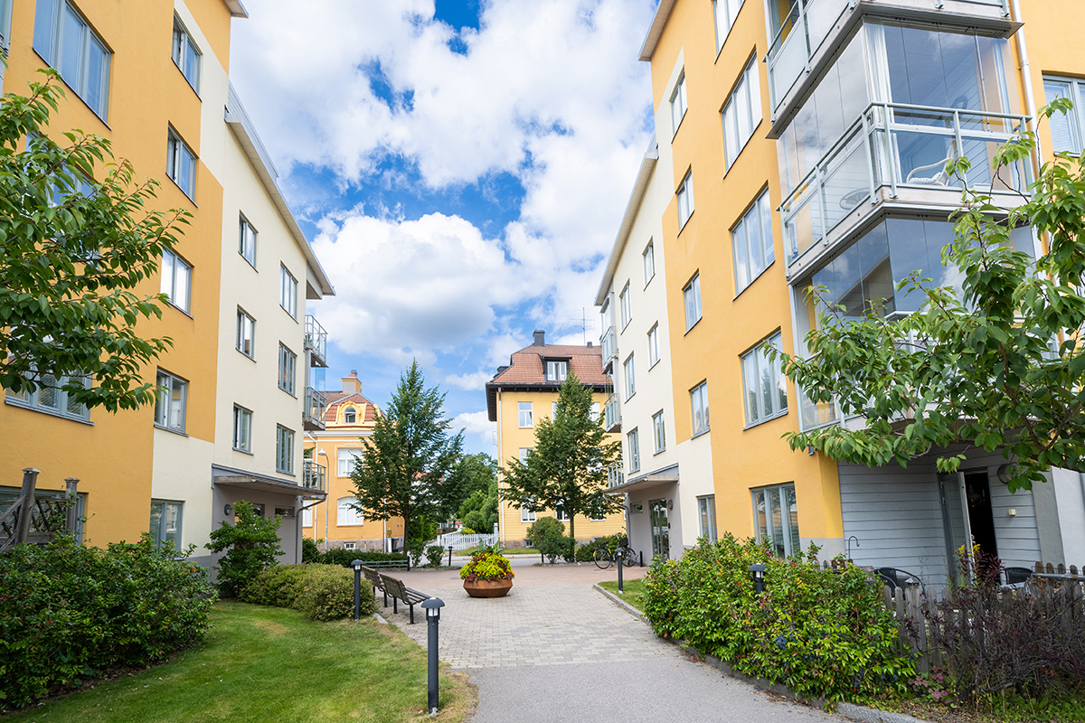 Vy från Kungsgatan.