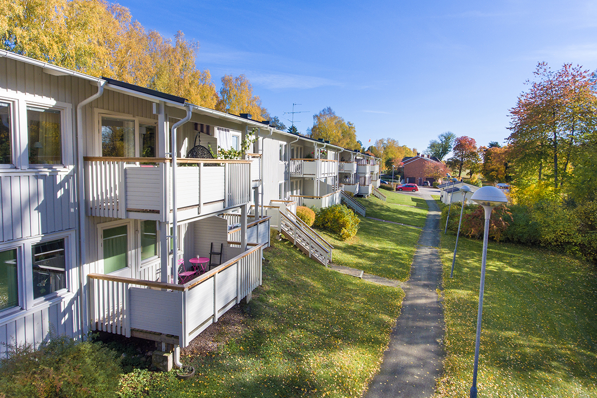 Vy över Hallavägen