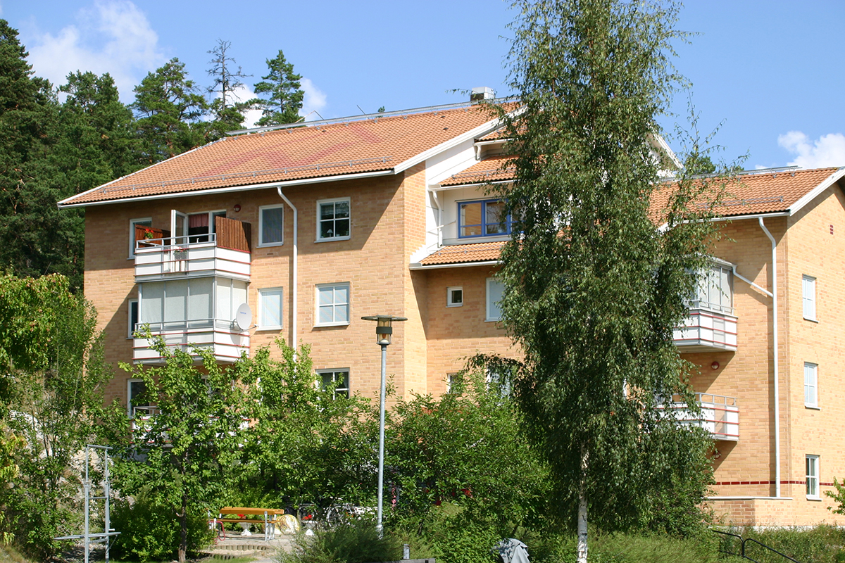 Vy över Trillingsbergsvägen.